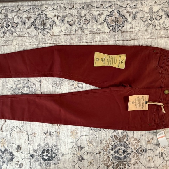 Democracy Denim - Democracy Burgundy Skinny Jeans